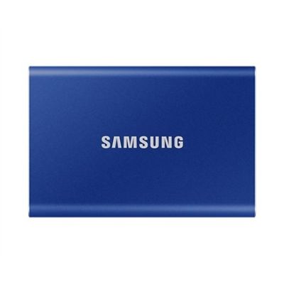 25. Externe SSD-Festplatte Samsung T7 (1 TB; USB 3.2; Blau; MU-PC1T0H/WW)