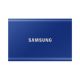 25. Externe SSD-Festplatte Samsung T7 (1 TB; USB 3.2; Blau; MU-PC1T0H/WW)