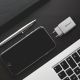 4. QOLTEC Ladegerät 45W GAN | 5-20V | 1,5-3A | 1x USB-C PD | 1x USB QC 3.0 | Weiß