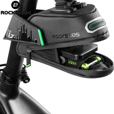 7. Rockbros C27-1 Fahrradtasche unter dem Sattel - Schwarz
