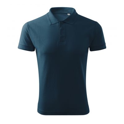 3. Malfini Pique Polo Free M MLI-F0302 marineblaues Poloshirt