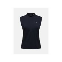 PEAK PERFORMANCE Damen-T-Shirt W Mountainbreath Ärmelloses Polo Farbe Schwarz