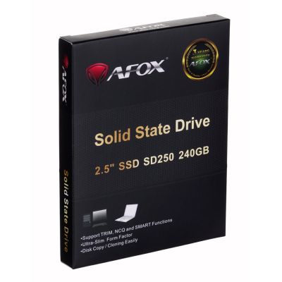 5. AFOX SSD 240 GB TLC 555 MB/s SD250-240GN