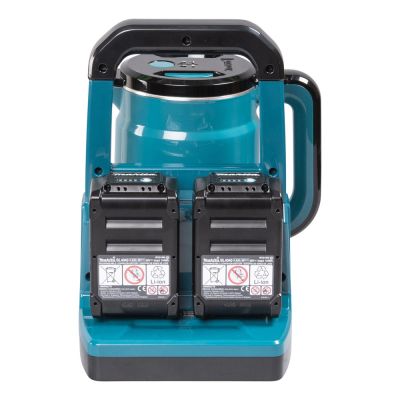 10. Makita KT001GZ Wasserkocher 0,8 l Schwarz, Blau