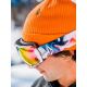 5. Volcom MIGRATIONS NEBULA/PINK CHROME Snowboardbrille (VG0022112)