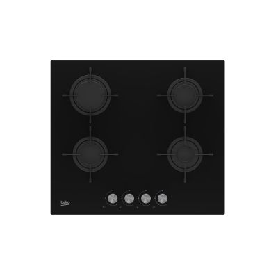 2. Beko Gaskochfeld HILG64220S (4 Kochzonen; schwarz)
