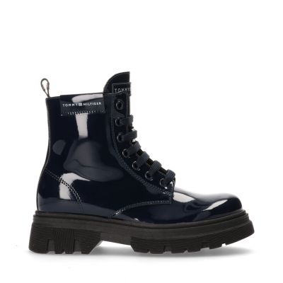 7. Tommy Hilfiger Schnürstiefelette Blau W T4A5-33040-0775800-800