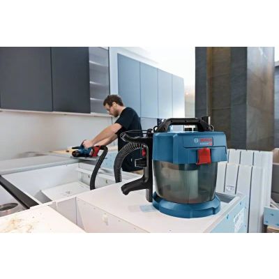 6. Bosch GAS 18V-10L Professional Schwarz, Blau