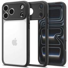 Spigen Ultra Hybrid Hülle für iPhone 18 Pro / 17 Pro – Mattschwarz