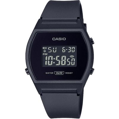 CASIO LW-204-1BEF Damenuhr Schwarz Unisex + Box