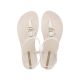 6. Ipanema Sandal Class Damen Flip-Flop-Sandalen beige mit gold