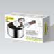 6. TITANCORE Stielkasserolle mit Deckel, 18 cm, 1,8 l, MR-1260-18S MAESTRO