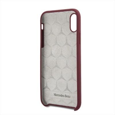6. Mercedes Silicone Line iPhone X/XS Hülle - Rot