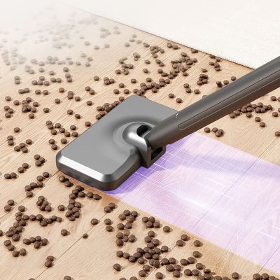 11. 4-in-1 Vertikal-Handstaubsauger mit Hausstaubmilbenbürste – Grau