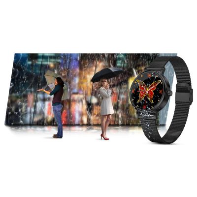 17. RUBICON SMARTWATCH RNBE64-3 SCHWARZ Damenuhr