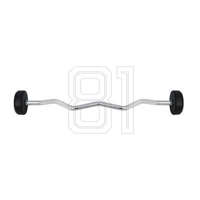 30. Gummierte Langhantel-/Curlstange 20 kg HMS GSL-20