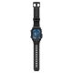 9. Spigen Rugged Armor Pro Gehäuse mit Armband für Apple Watch 10 (42 mm) – Schwarz