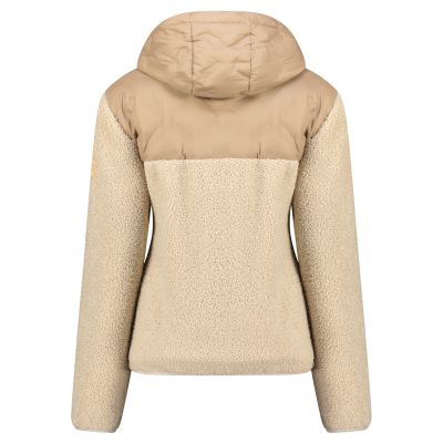 5. Geographical Norway Techic Fz Beige Db Lady 056 Damen-Fleecejacke (WZ6660F/GN-Beige)