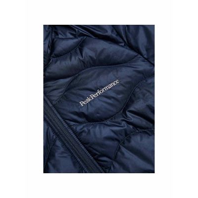 4. PEAK PERFORMANCE Helium Daunenjacke mit Kapuze für Damen, blau