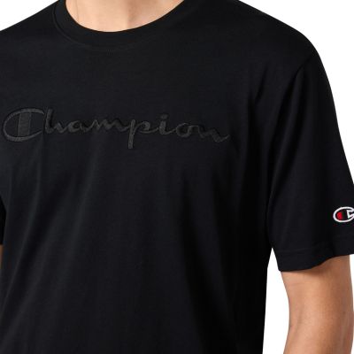 4. Herren Champion SS Tee Schwarz 220273 KK001