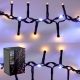 7. Weihnachtsbaumbeleuchtung, 710 LED-Lichterkette, Weiß/Warmweiß