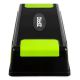 3. ZIPRO 5901793678603 Aerobic Step Schwarz, Hellgrün 250 kg Höhenverstellbar