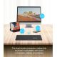 8. GEMBIRD Kabelloses Tastatur- und Maus-Set Slim Pro Business, Dual-Modus: 2,4 GHz + Bluetooth, russisches Layout, Schwarz