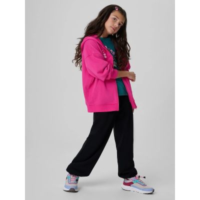 5. Lockerer Mädchen-Sweatshirt mit Kapuze 4F 4FJKAW26TSWSF3137-54S