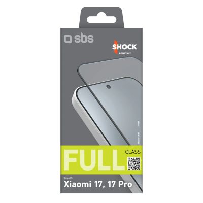 2. SBS Vollflächiges Panzerglas für Xiaomi 17/17 Pro