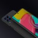 9. Nillkin Textured Case robuste, verstärkte Hülle mit Gelrahmen und Nylonrückseite für Samsung Galaxy M53 5G schwarz