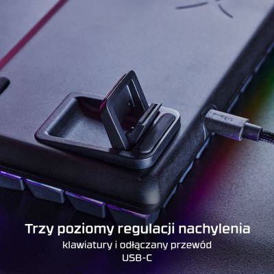 5. HyperX Alloy Origins 65 schwarz / Gaming-Tastatur / mechanisch / HyperX Red / US / RGB / USB-C