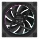 5. DeepCool FL12-3 in 1 Computergehäuselüfter 12 cm Schwarz 3 Stück.