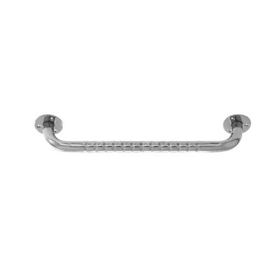 Badezimmergeländer aus gewelltem Edelstahl, 60 cm