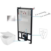 6-in-1 Unterputz-WC-Set