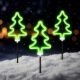 5. Dekorative Gartenleuchten, 3er-Set, Neon-Wegeleuchten für den Weihnachtsbaum