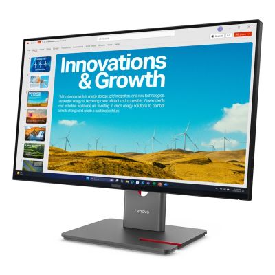14. Lenovo ThinkVision P24QD-40 LED-Display, 60,5 cm (23,8 Zoll), 2560 x 1440 Pixel, Quad-HD-LCD, Schwarz