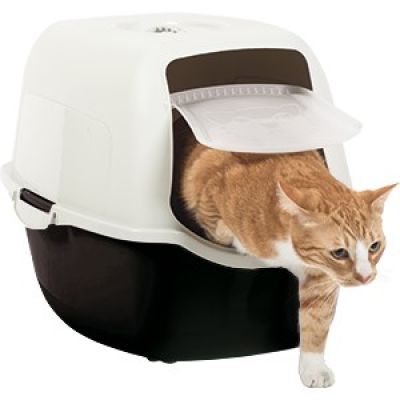 2. ROTHO Bailey Schwarz-Weiß - Katzentoilette