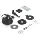 16. Ubiquti UniFi AI Dome Black Kamera (UVC-AI-Dome-B) 8 MP 3840 x 2160 (16:9) IP66 IK10 10 W
