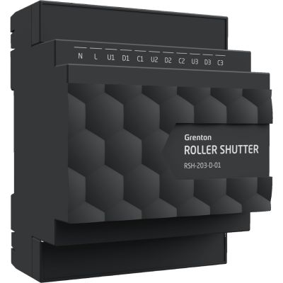 Grenton Rollladen-Ausgangsmodul (3 Ausgänge) / DIN-Schienenmontage / TF-Bus