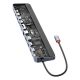 4. Baseus EliteJoy Gen2 Universal 12-in-1 USB HUB mit 25cm USB-C Kabel, Notebookständer, USB-A / USB-C / DP / HDMI / SD / TF / RJ45 / 3,5mm Klinke / PD 100W Grau (WKSX030213)