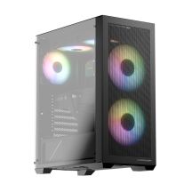 LC-Power LC-717B-ON Midi-Tower-Computer-Sicherheitshalterungen Weiß