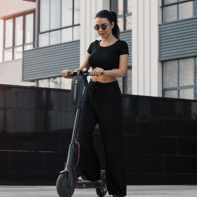 11. Wozinsky Wasserdichte Scooter-Lenkertasche 3L Schwarz (WSB4BK)