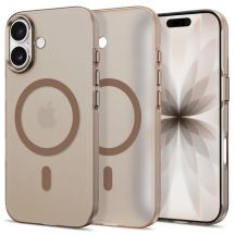 Tech-Protect MagZero MagSafe Hülle für iPhone 17 – beige-braun matt