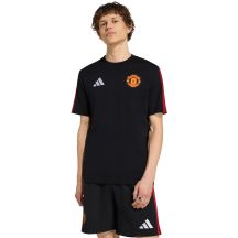 adidas Manchester United DNA Herren-T-Shirt, schwarz, KH4793