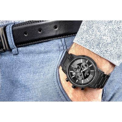 4. Herrenuhr Giewont Chronograph Saphir Schwarz GW8510-B2