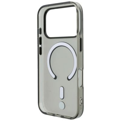 7. BMW M IML MagSafe Hülle mit mattiertem Metalllogo und Zierleisten für iPhone 18 Pro / 17 Pro – Schwarz