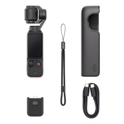 8. DJI Osmo Pocket 3 Kamera mit Stabilisator 4K Ultra HD 9,4 MP Schwarz