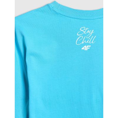 7. Herren-T-Shirt mit Aufdruck, regulär, Größe 4F 4FRSS26TTSHM4303-33S