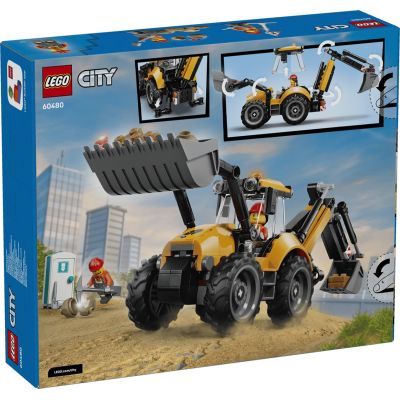 2. LEGO City 60480 - Gelber Baggerlader