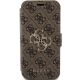 3. Guess 4G Metal Logo Hülle für iPhone 15 Pro – braun